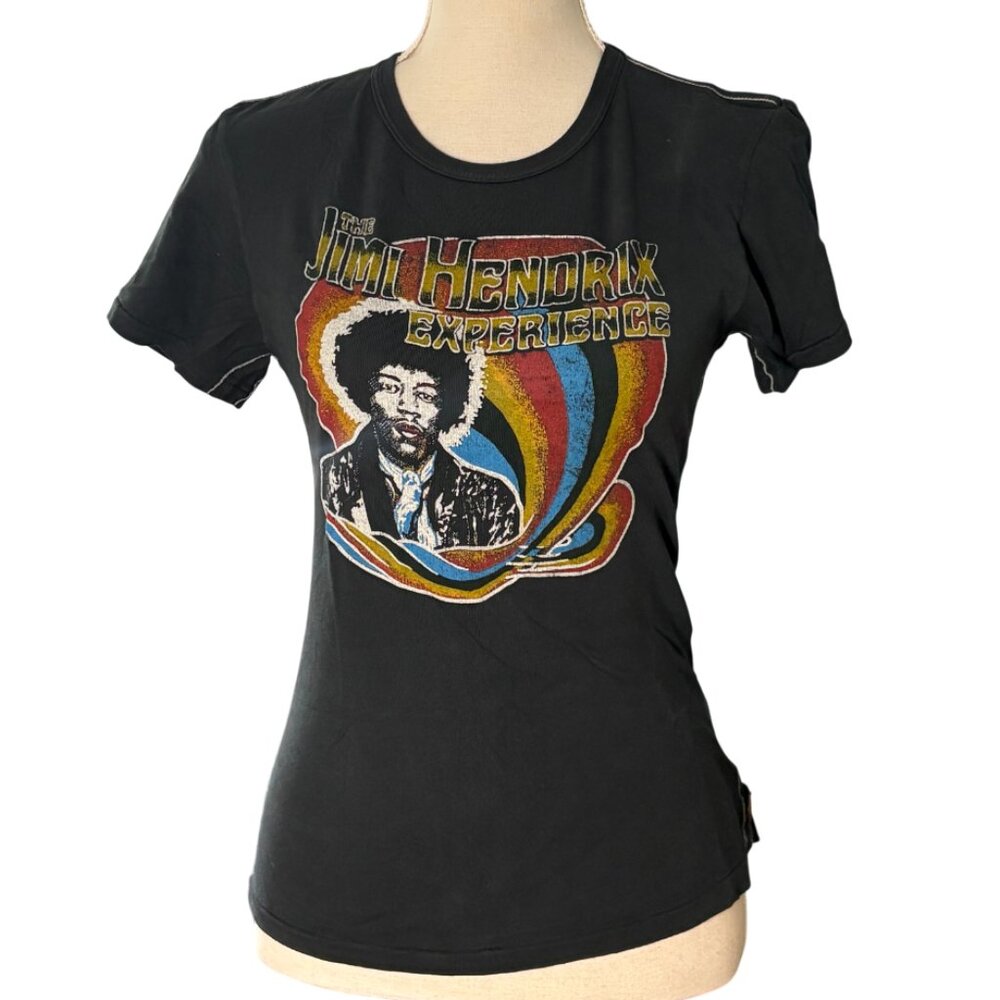 Trunk LTD Jimi Hendrix Experience graphic t-shirt S small XS band tee Y2K